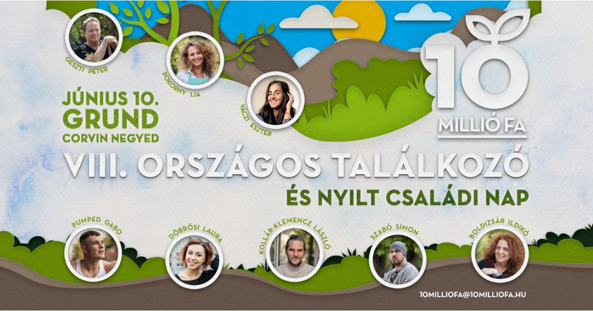 10 millió Fa hétvégi esemény