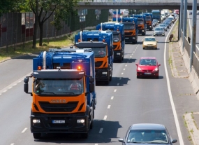 Új hulladékgyűjtő célgépek Budapesten