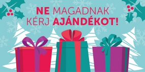 Vásárlás helyett karácsonyi közösségi adománygyűjtés