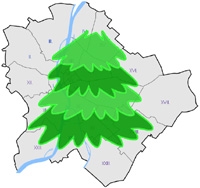 Fenyőfa gyűjtőhelyek Budapesten
