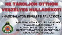 PB palackok felvásárlása