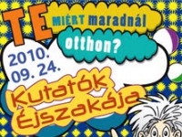Kutatók éjszakája - Mi is ott leszünk!