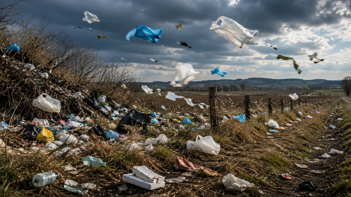 A szél továbbviszi a felelőtlenséget - Amikor a szemét útra kel