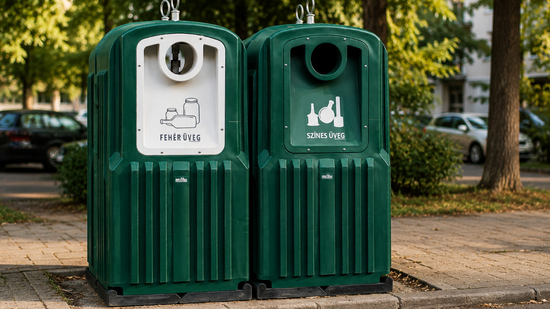 Az üveggyűjtők dilemmája - miért válik sok helyen szemétlerakóvá a szelektív gyűjtősziget?