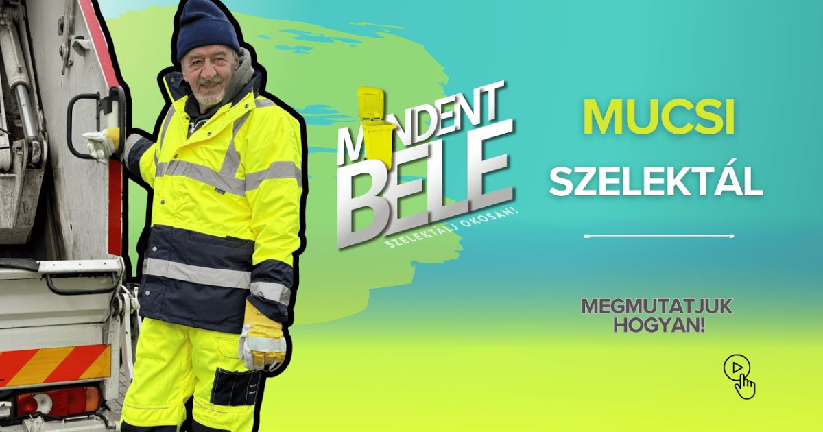 Baja is csatlakozott a „Mindent bele, szelektálj okosan!” kampányhoz