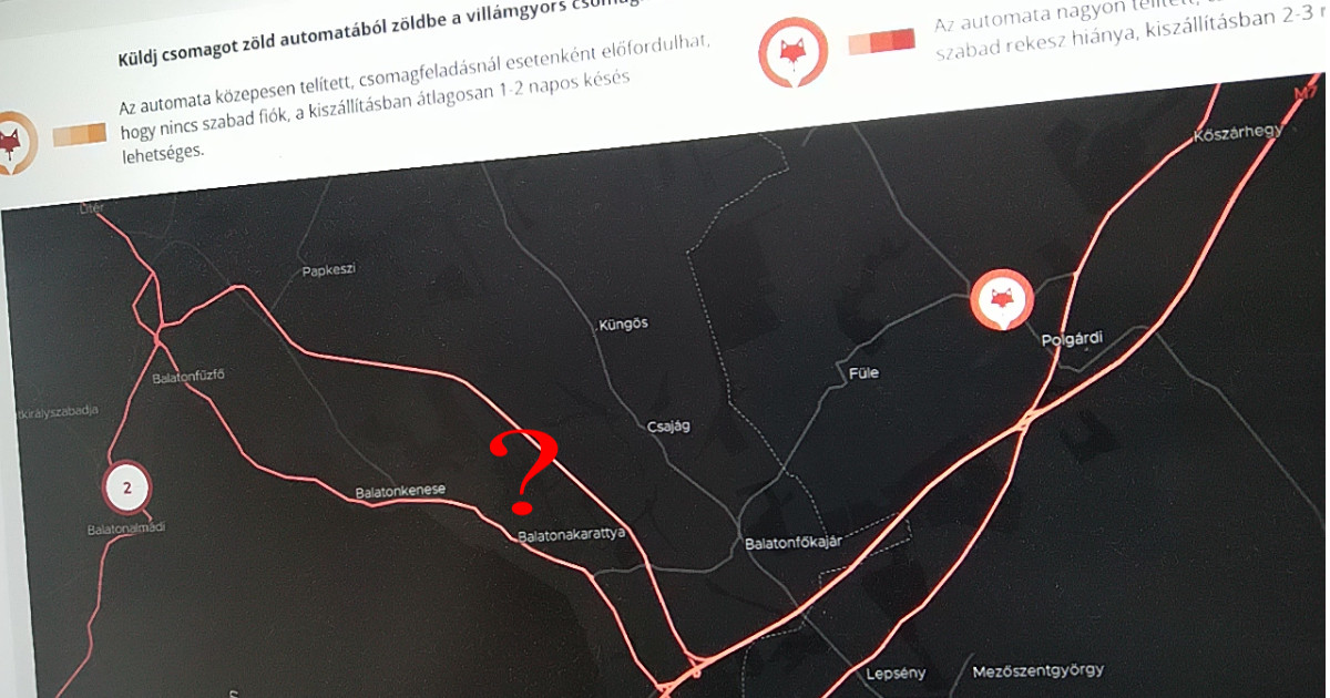 Balatonkenesén is szükség van a FOXPOST csomagautomatára
