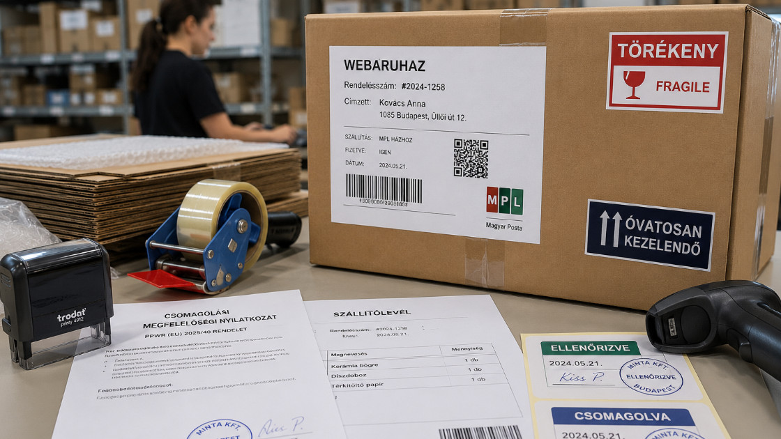 Csomagolási megfelelőségi nyilatkozat - mit jelent, kinek kell és mire érdemes figyelni?