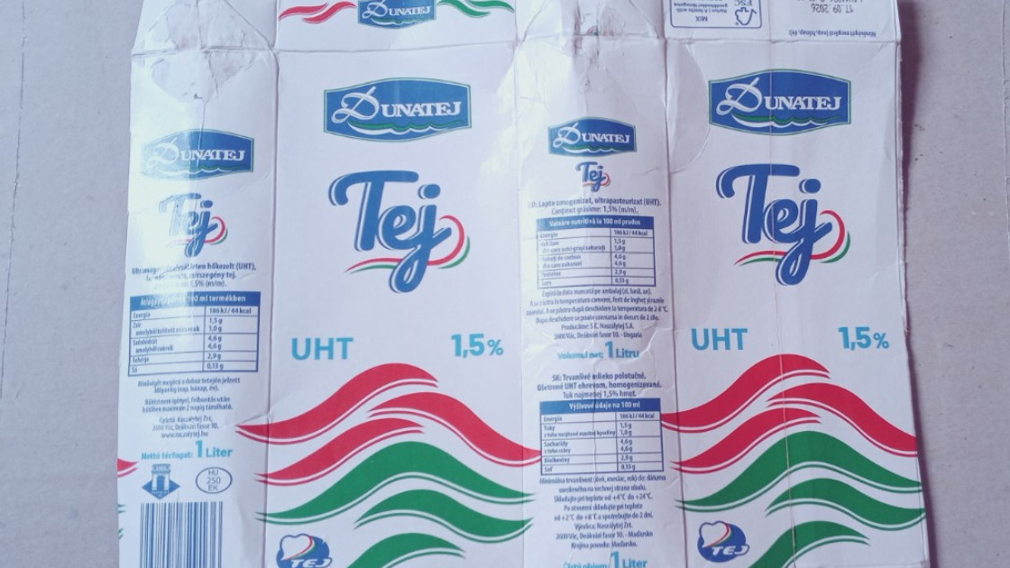 Fenntarthatósági kommunikáció félúton - kritikai elemzés egy Dunatej UHT tejcsomagolásról