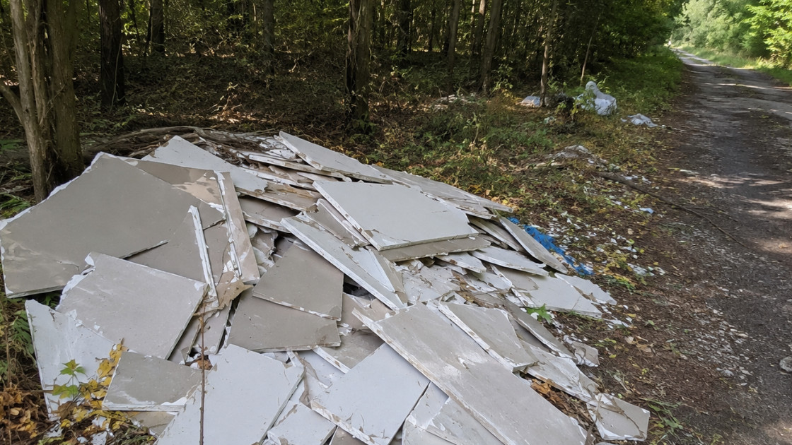 Ha nincs hová vinni, hová kerül a gipszkarton? - Újabb illegális szemétkupacok jelenhetnek meg?