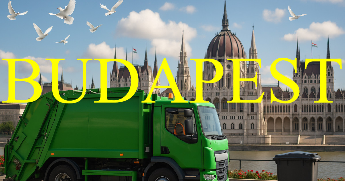 Hulladékszállítás Pünkösdkor 2025 Budapesten