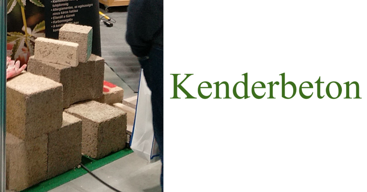 Kenderbeton - Kenderház Építés - természetes mész alapanyagú