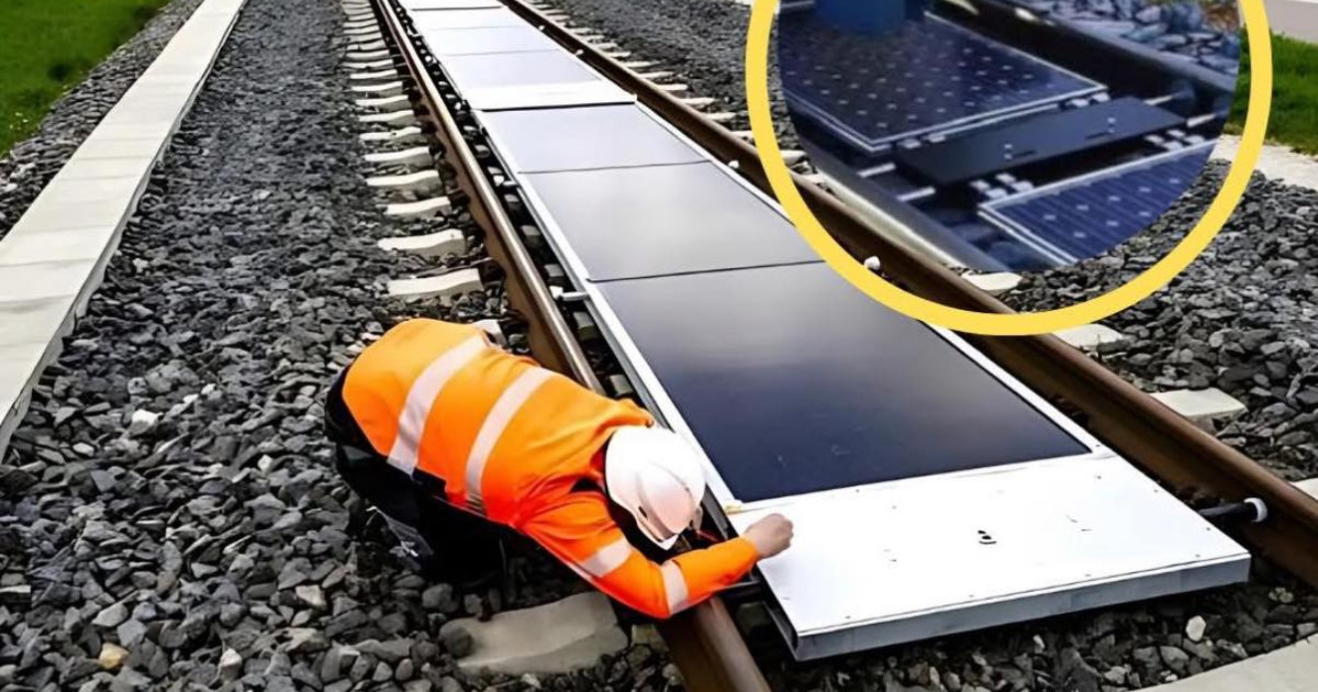 Napelemek a síneken? – Svájcban már valóság a vasúti napenergia