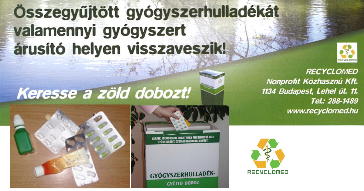 Több mint 2000 tonna gyógyszerhulladék
