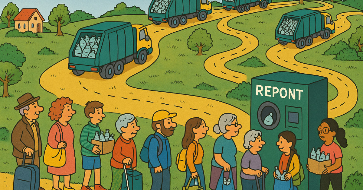 Üvegvisszaváltás Magyar módra 2025